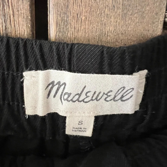 Madewell Drapey Track Trouser Black Size Small - Picture 5 of 9